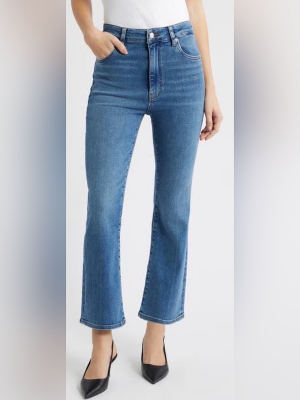 7 For All Mankind HW Slim Kick Luxe Vintage Jeans Size 26